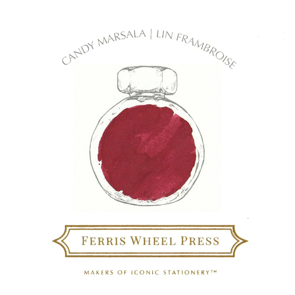 Ferris Wheel Press - Candy Marsala Ink Sample 2ml Ferris Wheel Press - Candy Marsala Ink Sample 2ml