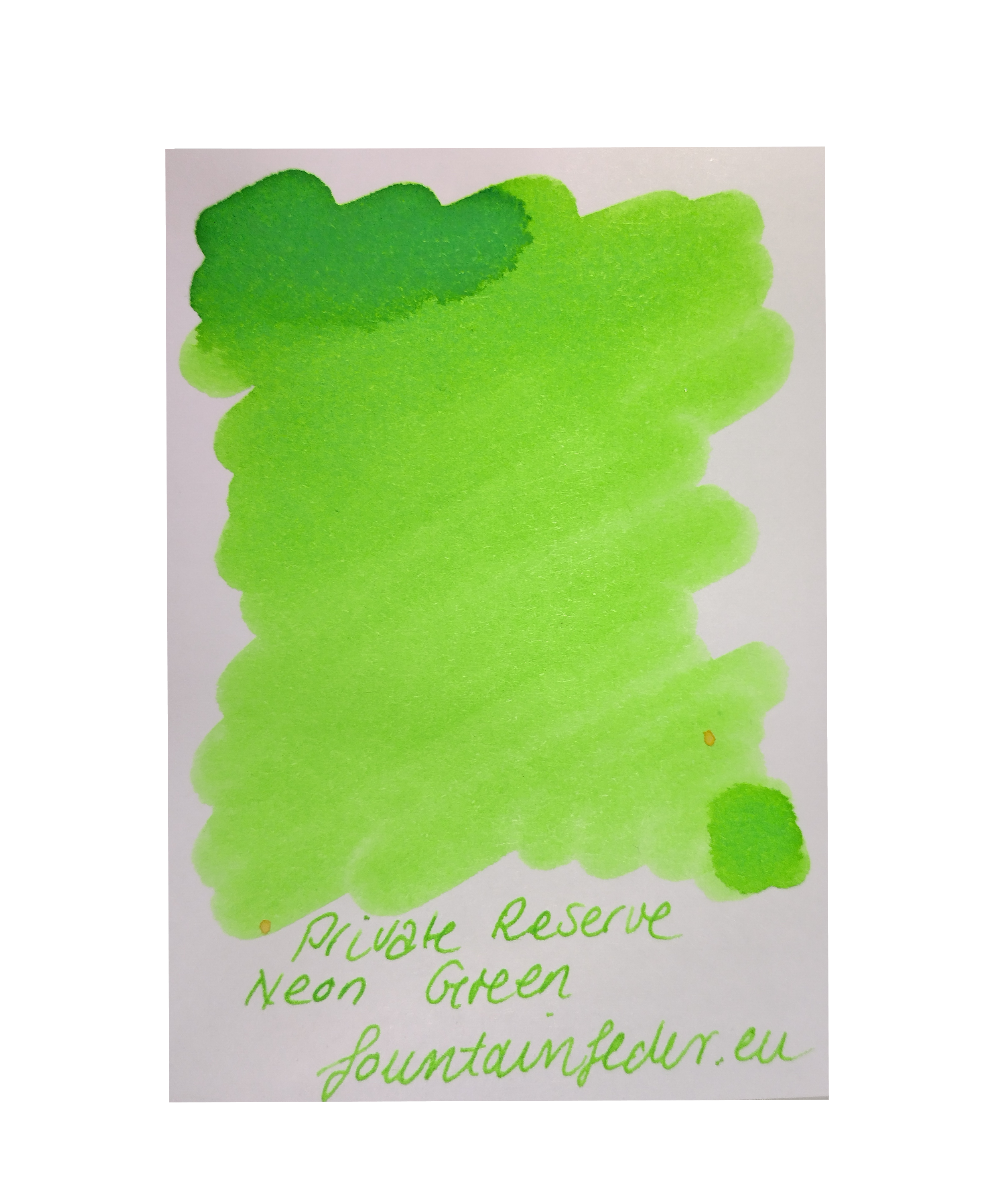 Private Reserve - Neon Green Ink Sample 2ml