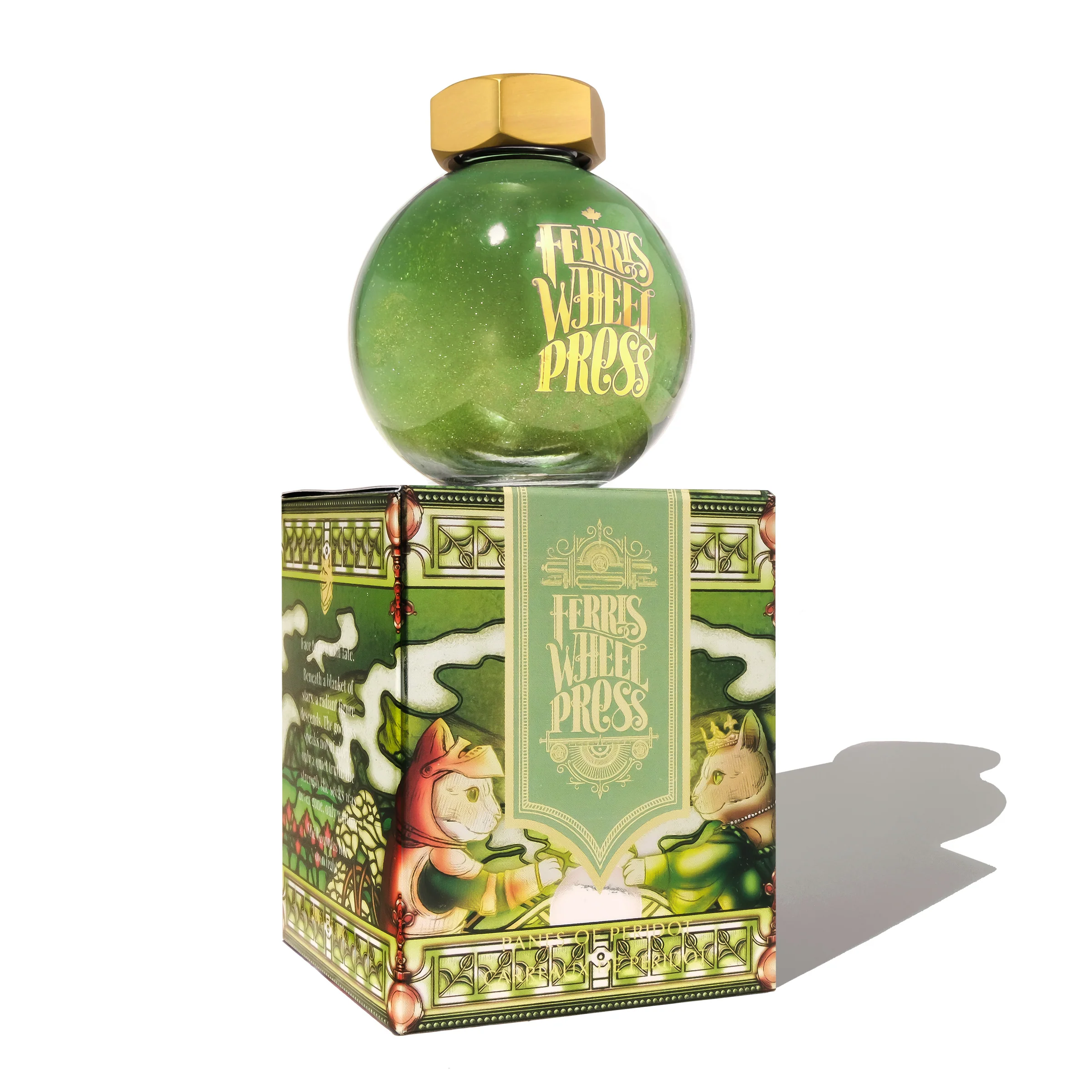 Ferris Wheel Press - The Book of Knights Series - Panes of Peridot 85ml