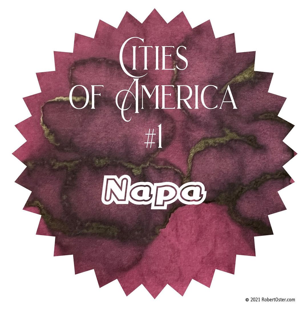 Robert Oster Cities of America - Napa Ink Sample 2ml   Robert Oster Cities of America - Napa Ink Sample 2ml