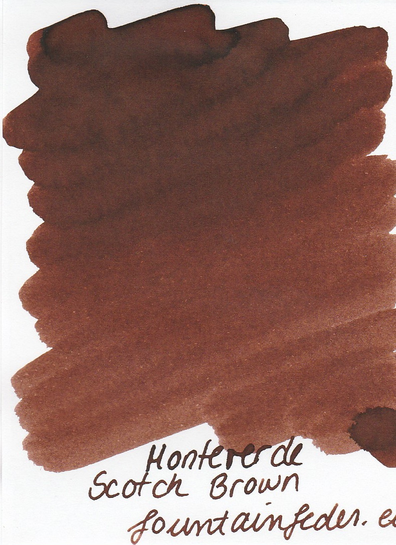 Monteverde Scotch Brown Ink Sample 2ml    
