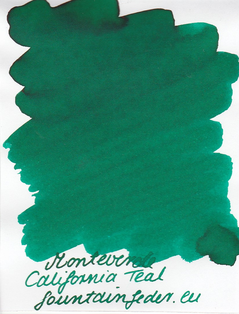 Monteverde  California Teal Ink Sample 2ml   Monteverde  California Teal Ink Sample 2ml