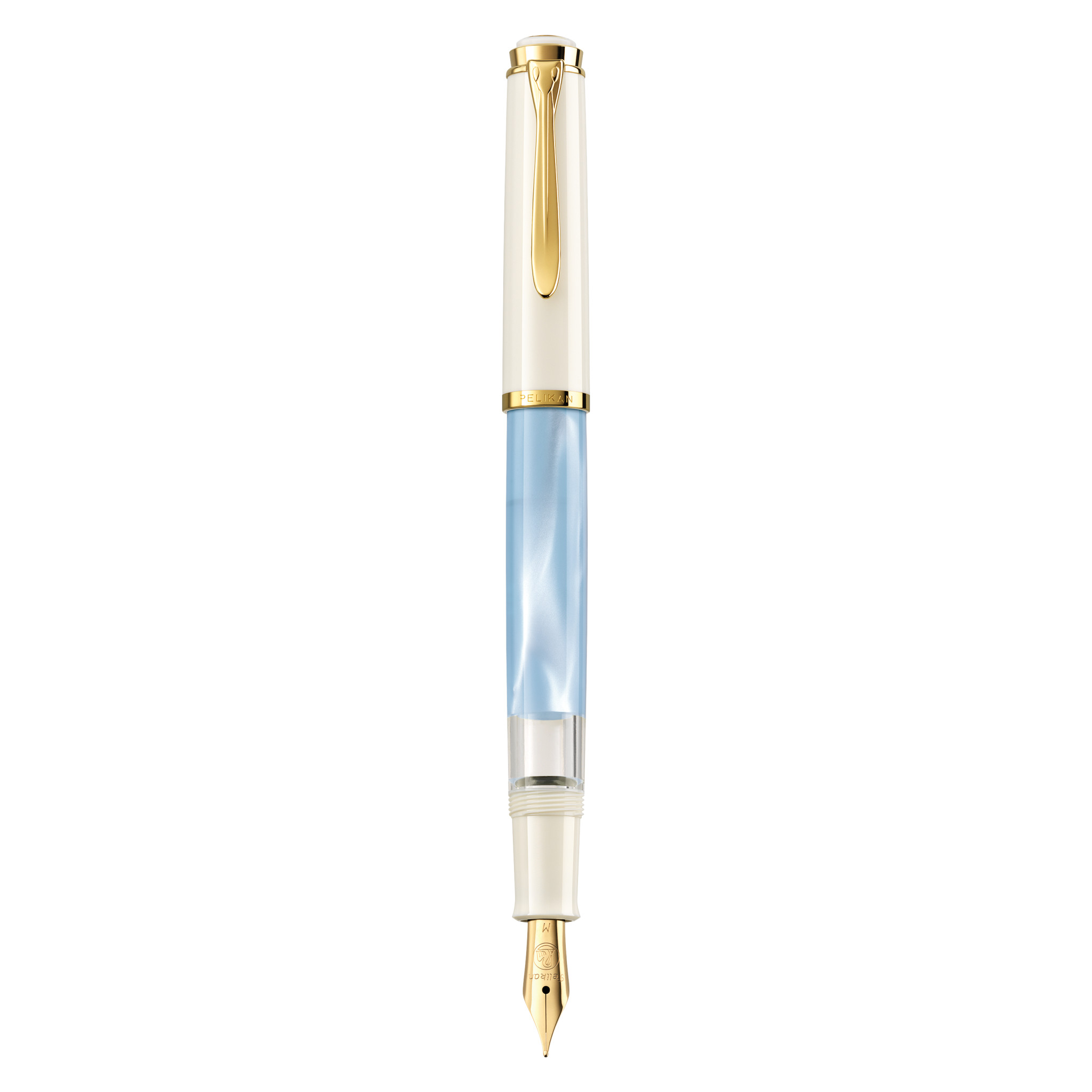 Pelikan Kolbenfüller Classic M200 Pastell-Blau 