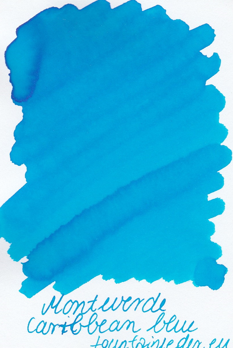 Monteverde  Caribbean Blue Ink Sample 2ml    Monteverde  Caribbean Blue Ink Sample 2ml
