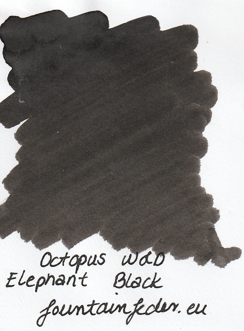 Octopus Fluids Write & Draw - Elephant Black Ink Sample 2ml 