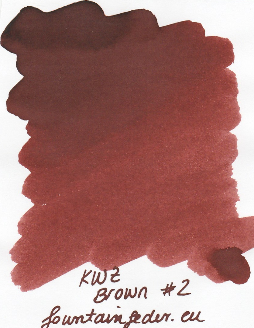 KWZ Brown #2 Ink Sample 2ml    KWZ Brown #2 Ink Sample 2ml