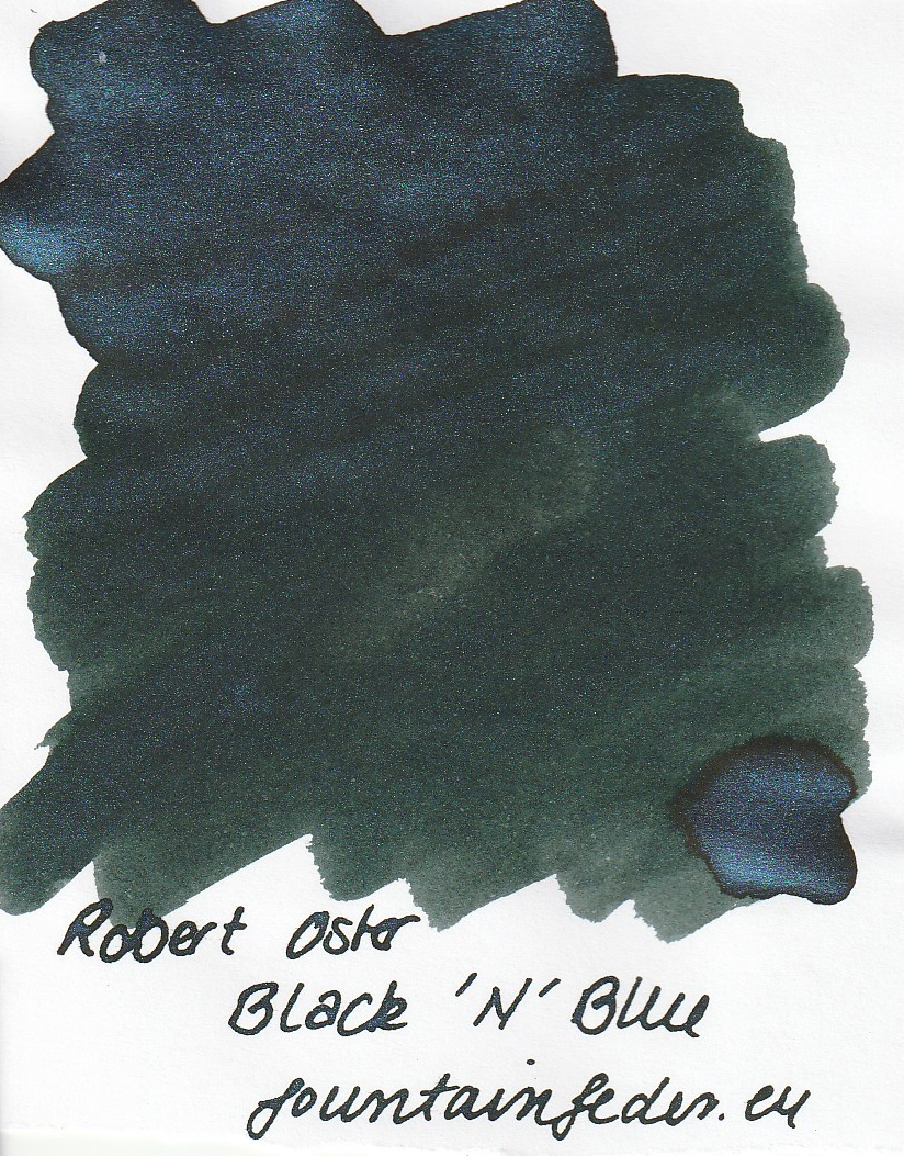 Robert Oster Shake`n`Shimmy -  Black 'N' Blue 2ml    Robert Oster Shake`n`Shimmy -  Black 'N' Blue 2ml