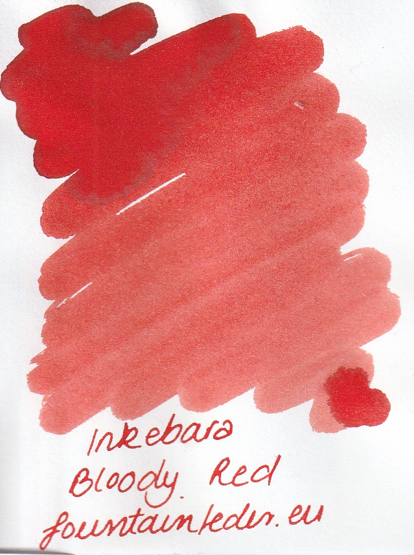 Inkebara Bloody Red Ink Sample 2ml  Inkebara Bloody Red Ink Sample 2ml
