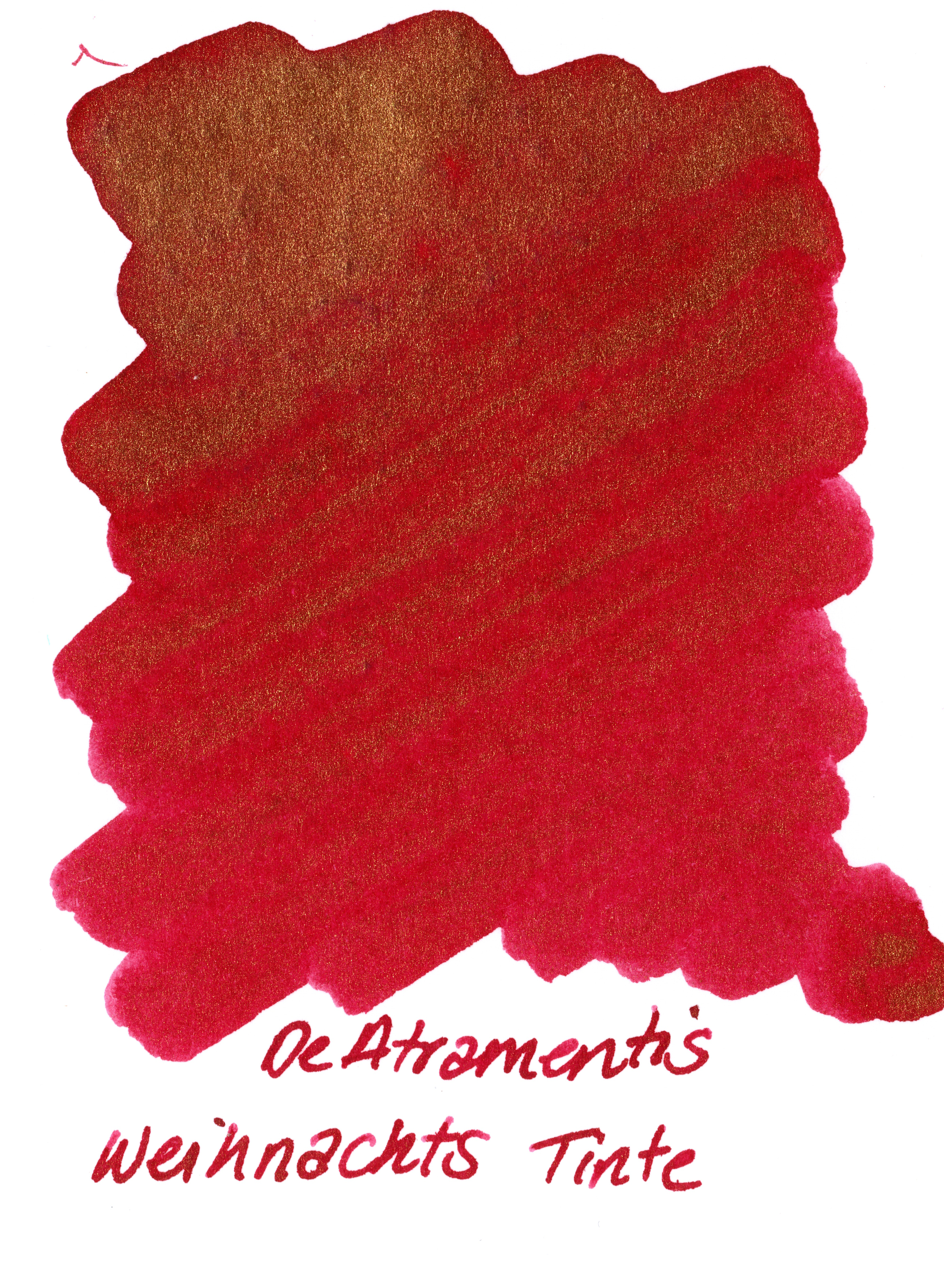DeAtramentis Weihnachts-Tinte Ink Sample 2ml  