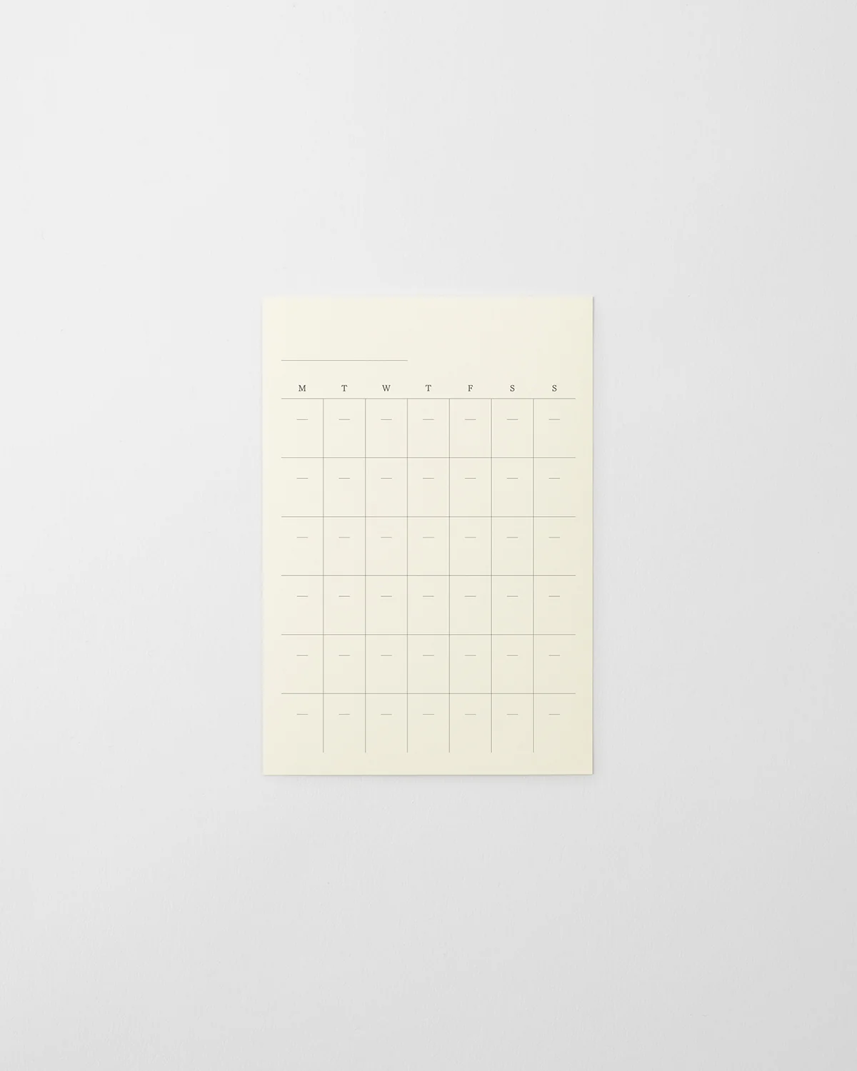 Midori MD Diary Sticker