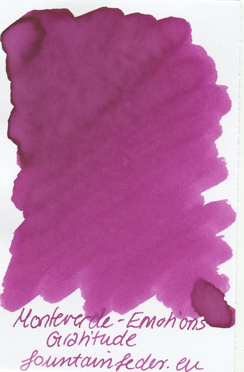 Monteverde Emotions - Gratitude Ink Sample 2ml      Monteverde Emotions - Gratitude Ink Sample 2ml