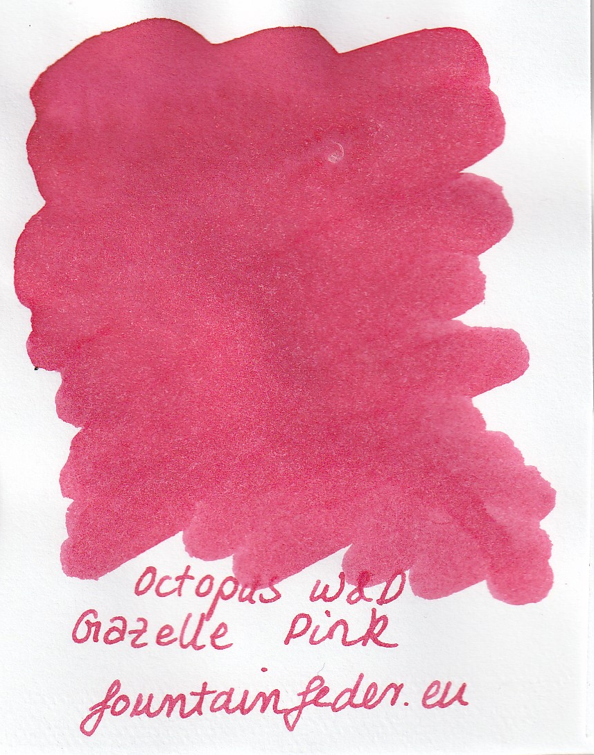 Octopus Fluids Write & Draw - Gazelle Pink Ink Sample 2ml