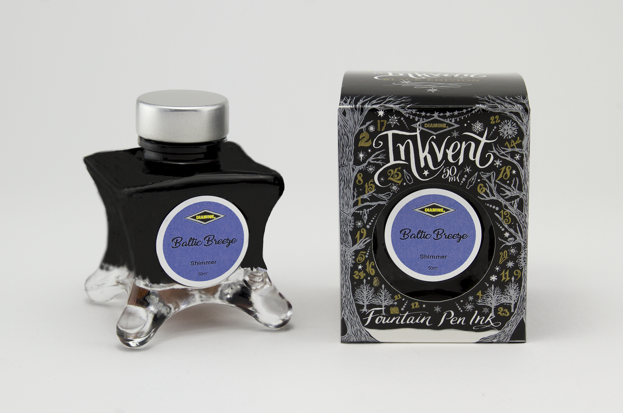 Diamine Inkvent Black Edition - Baltic Breeze 50ml Diamine Inkvent Black Edition - Baltic Breeze 50ml