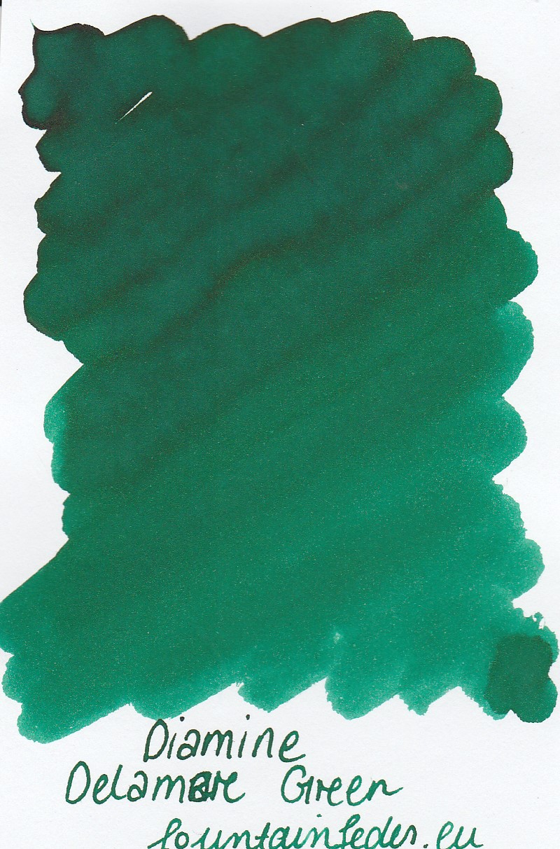 Diamine Delamere Green Ink Sample 2ml