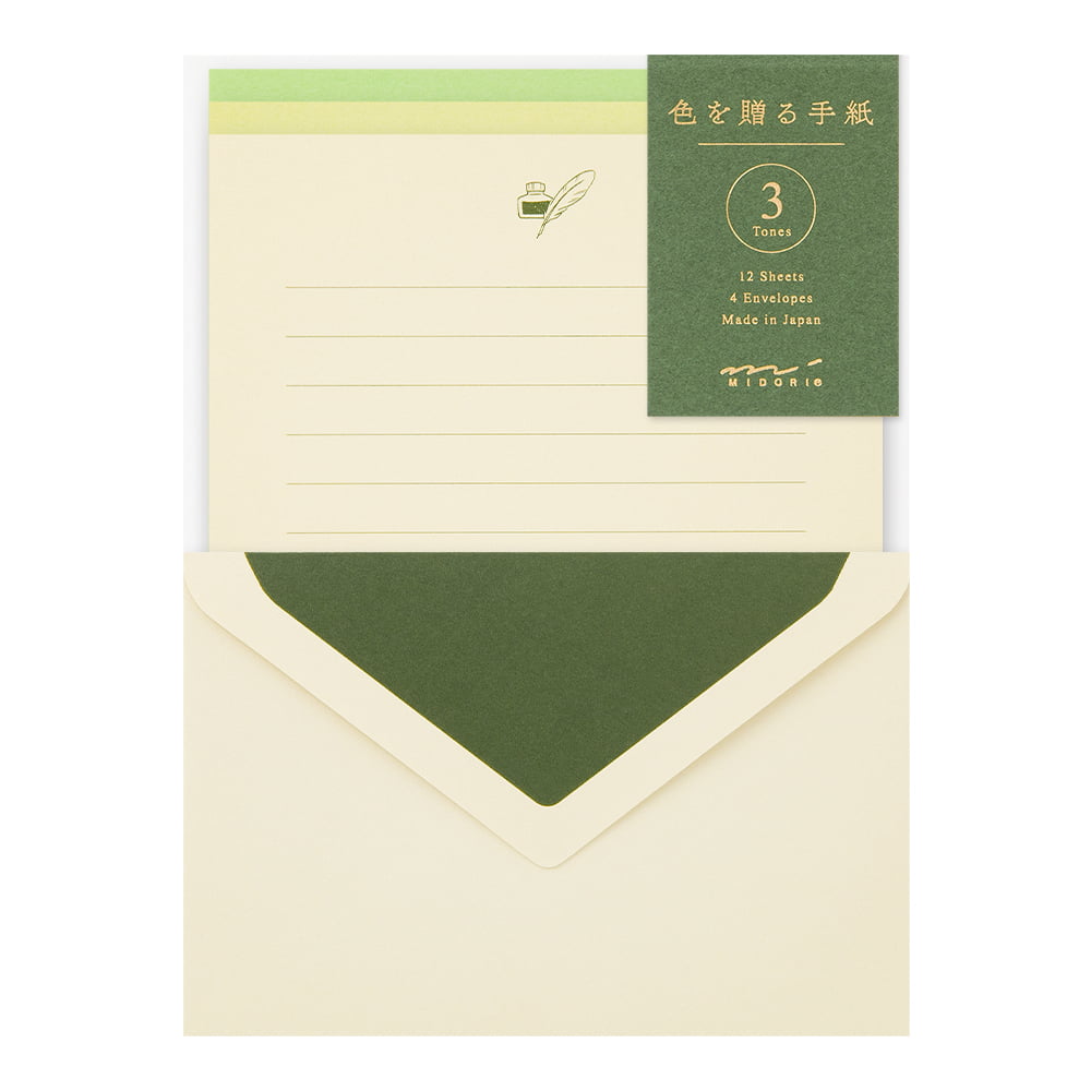 Midori Letter Set Giving a Color