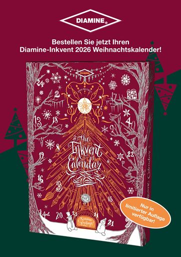 Diamine Inkvender Burgundy Edition 2026 - Pre Order