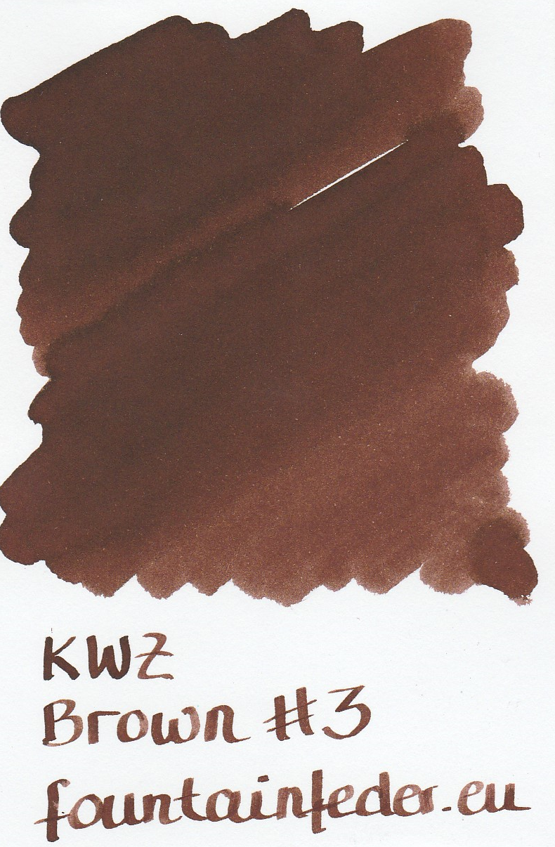 KWZ Brown #3 Ink Sample 2ml    KWZ Brown #3 Ink Sample 2ml