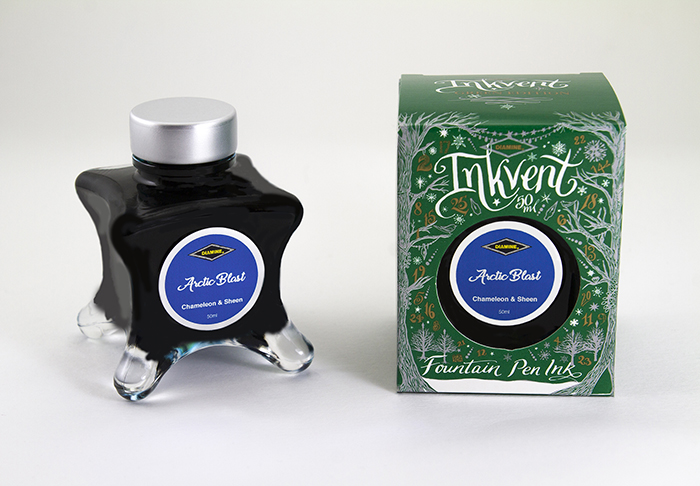 Diamine Inkvent Green Edition - Arctic Blast 50ml  Diamine Inkvent Green Edition - Arctic Blast 50ml