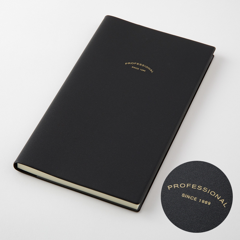 Midori Professional Diary PRD Slim Monthly Block Black 2027