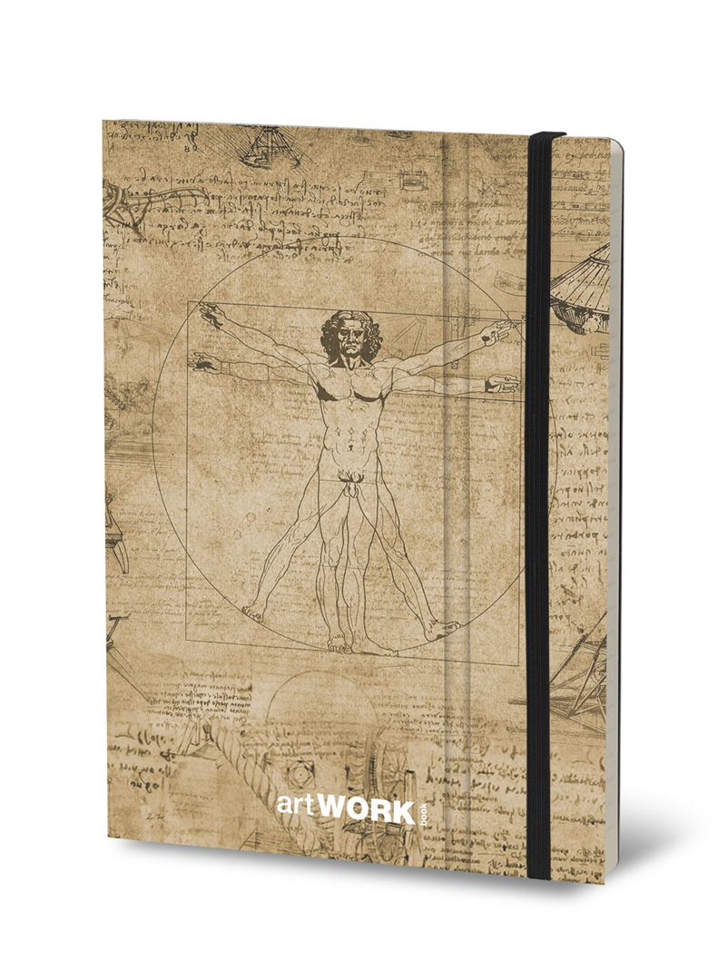 Stifflex artWORK Notebook  - A5 Sketchbook Leonardo