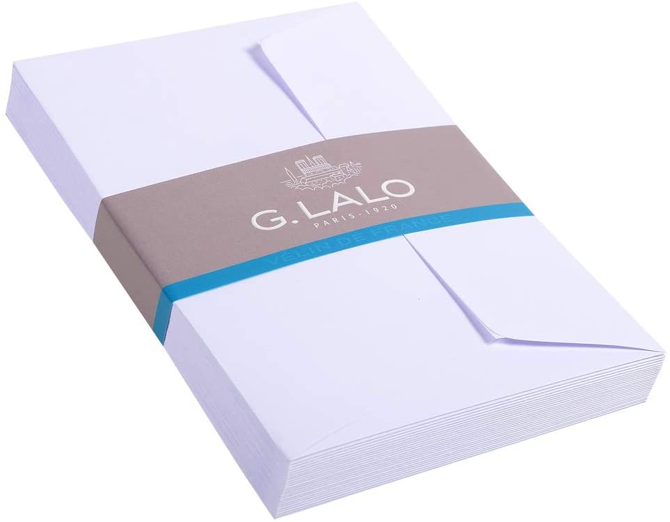 G.Lalo Velin De France 20 Envelopes C6