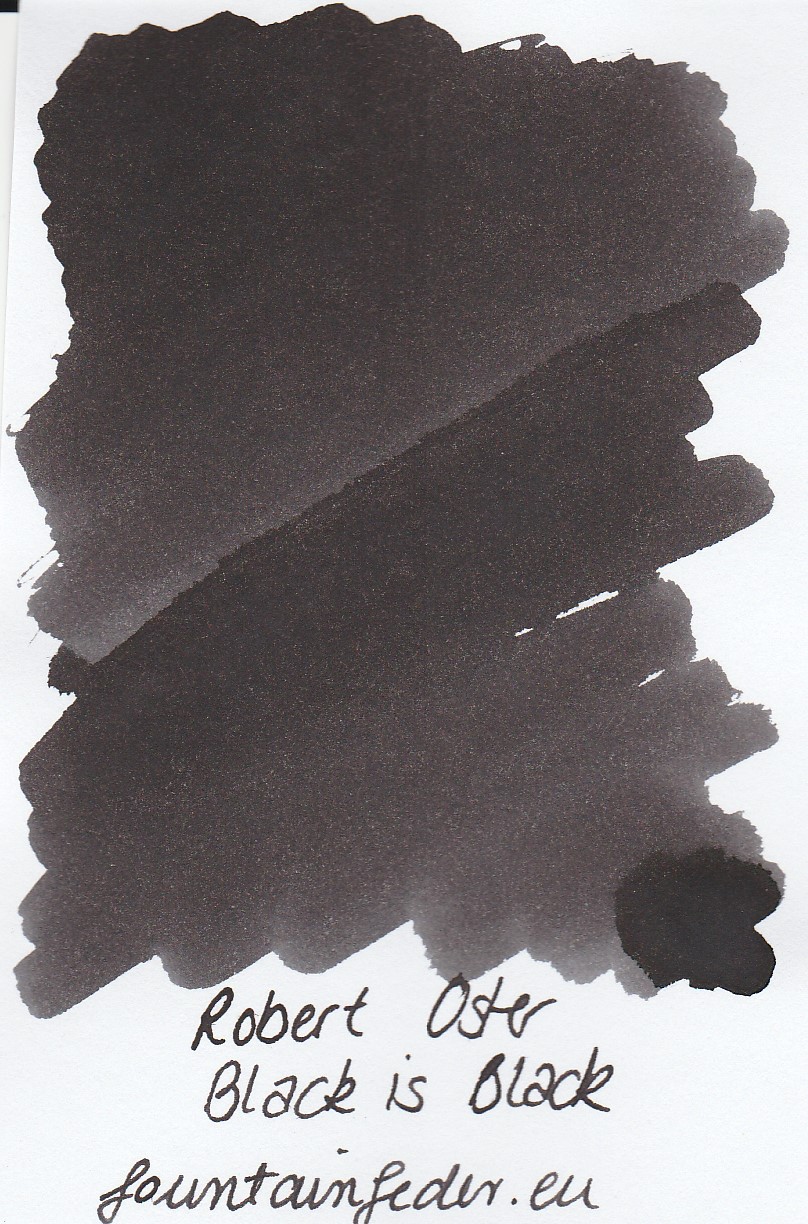 Robert Oster - Black is Black 50ml  Robert Oster - Black is Black 50ml
