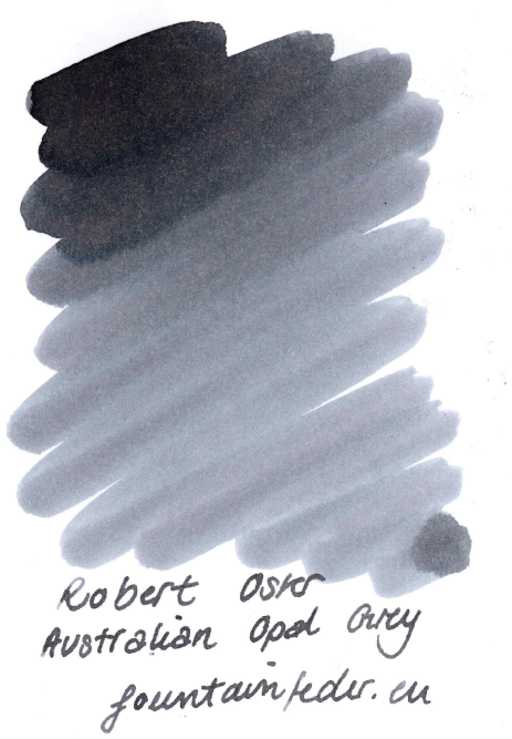 Robert Oster - Australian Opal Grey Ink Sample 2ml