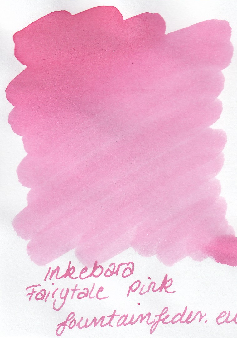 Inkebara Fairytale Pink Ink Sample 2ml  Inkebara Fairytale Pink Ink Sample 2ml