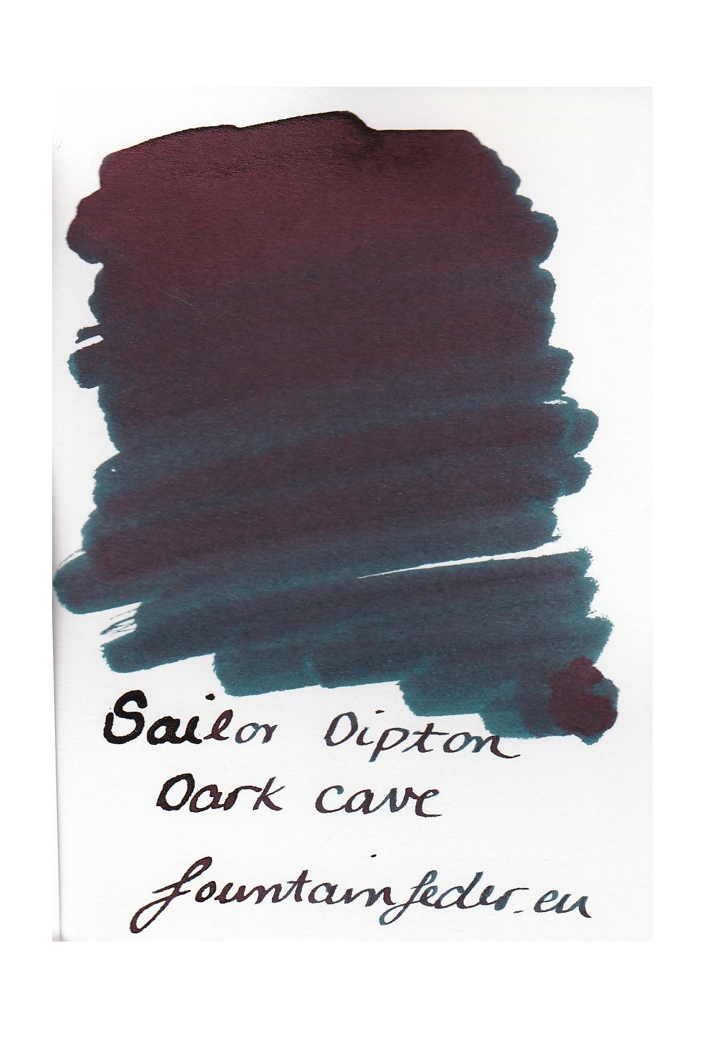 Sailor Dipton Ink - Dark Cave Ink Sample 2ml   Sailor Dipton Ink - Dark Cave Ink Sample 2ml