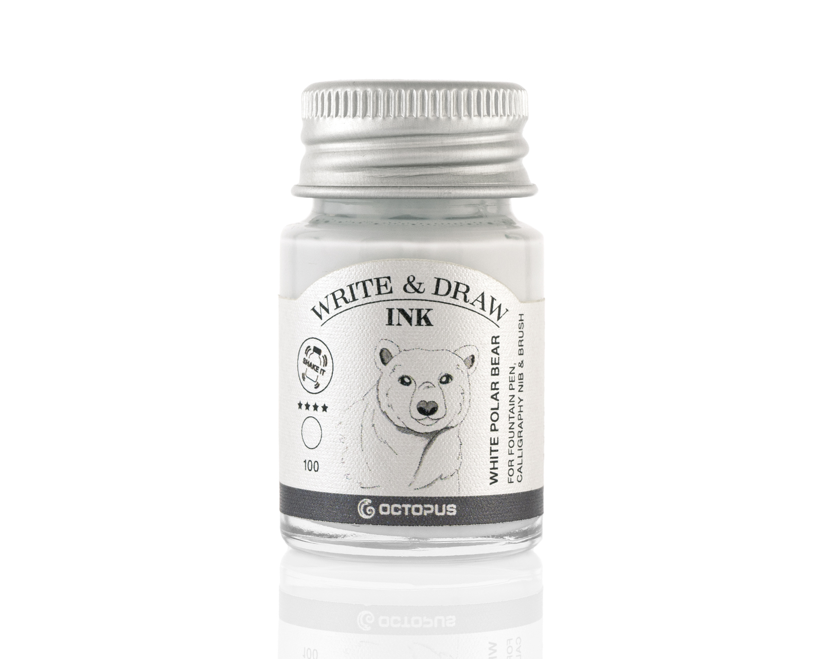 Octopus Write & Draw -  Polarbear White 10ml Octopus Write & Draw -  Polarbear White 10ml