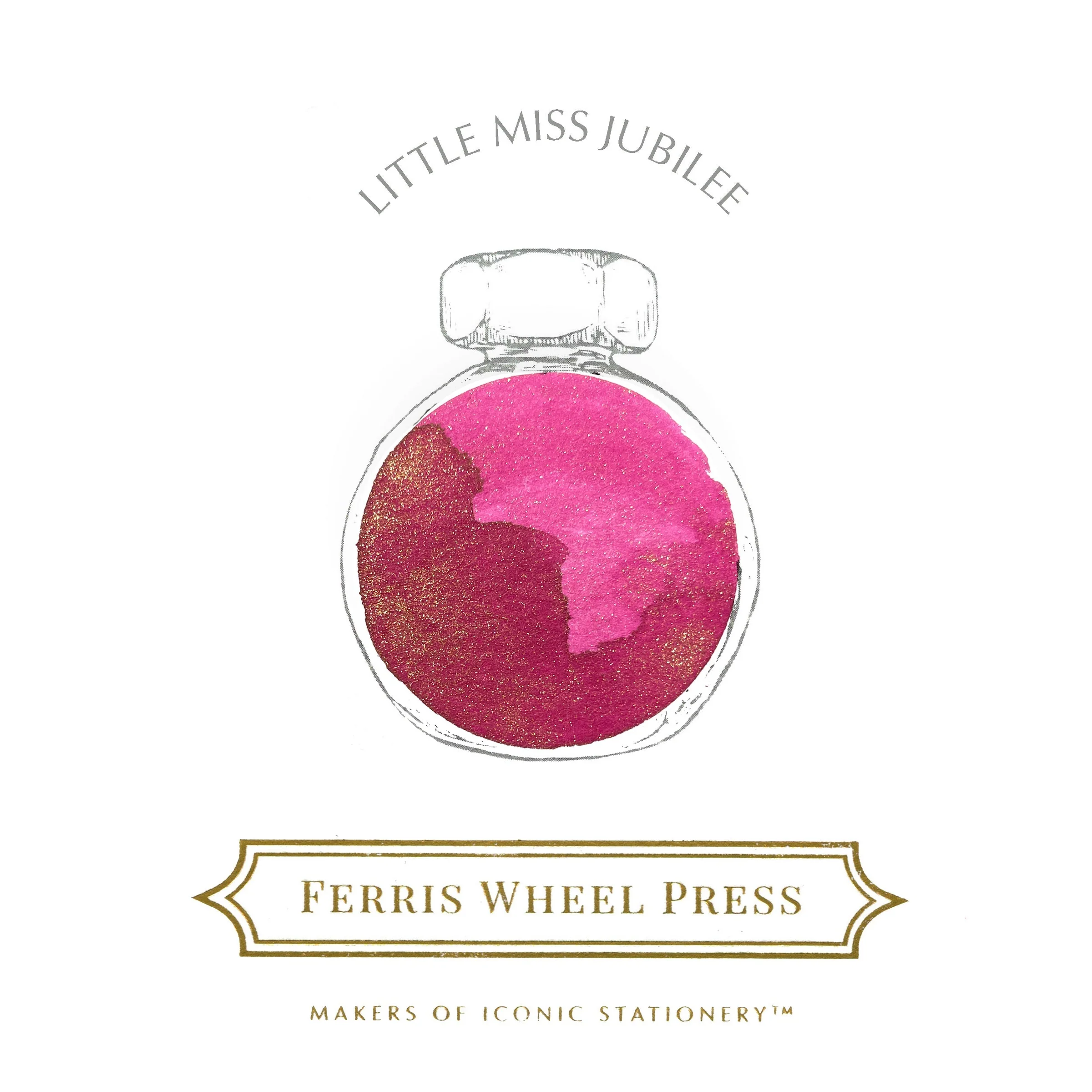 Ferris Wheel Press - Little Miss Jubilee Ink Sample 2ml