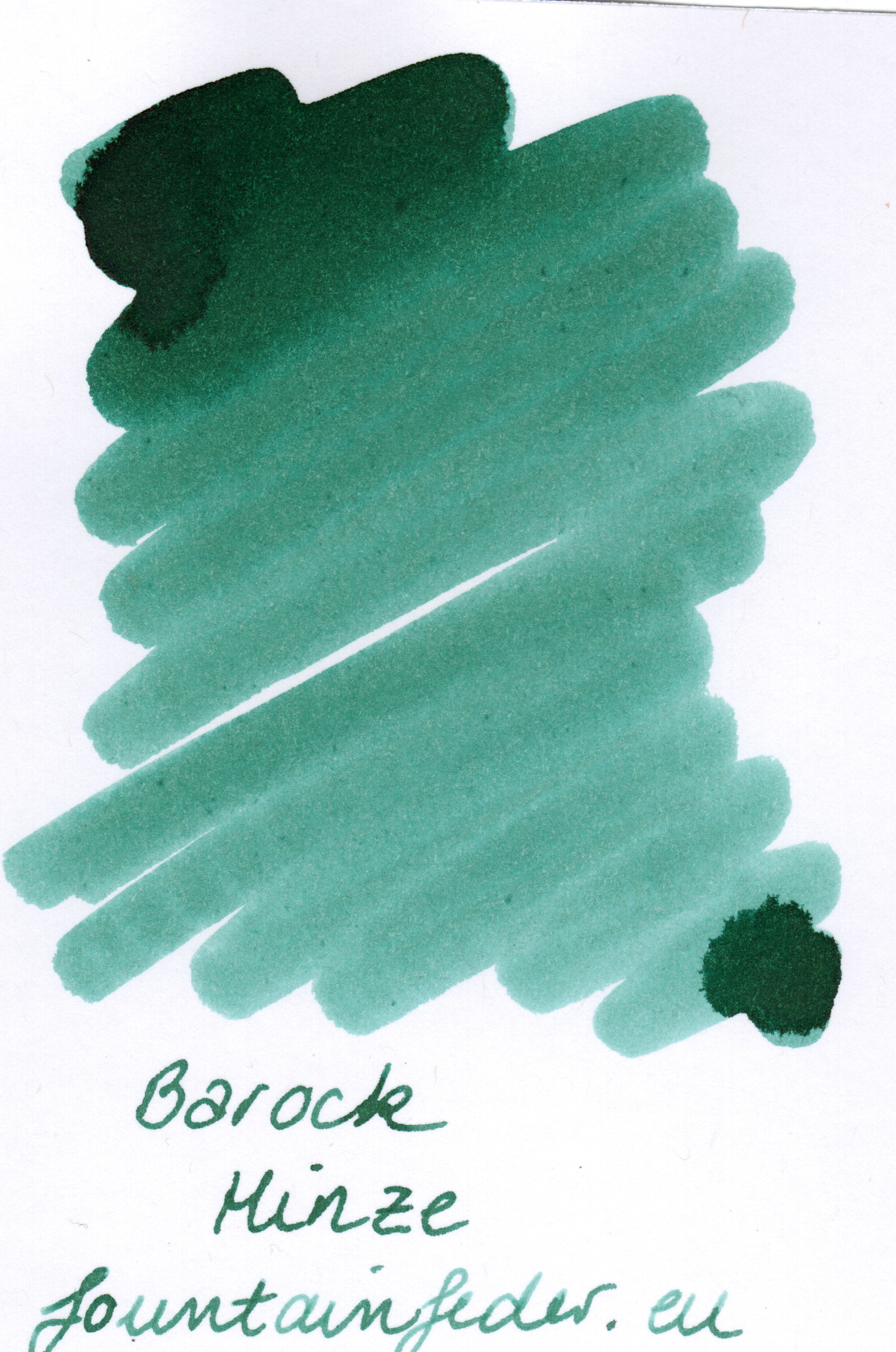 Barock 1920 - Minze Ink Sample 2ml  Barock 1920 - Minze Ink Sample 2ml