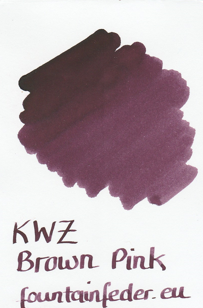 KWZ Brown Pink Ink Sample 2ml KWZ Brown Pink Ink Sample 2ml
