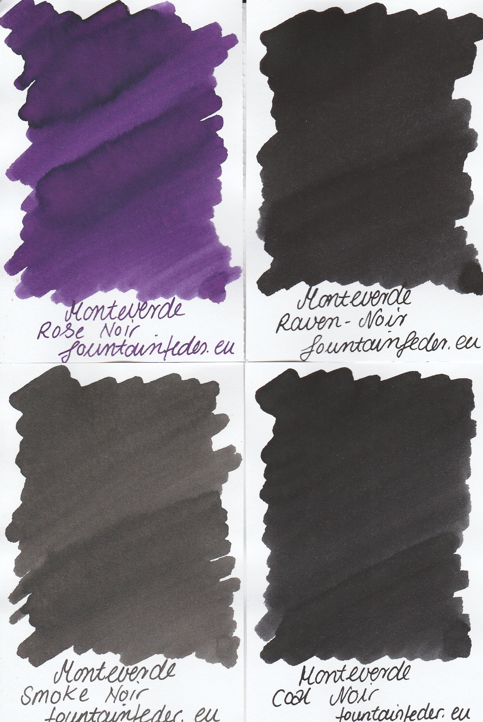 Monteverde Azure Noir Ink Sample 2ml  