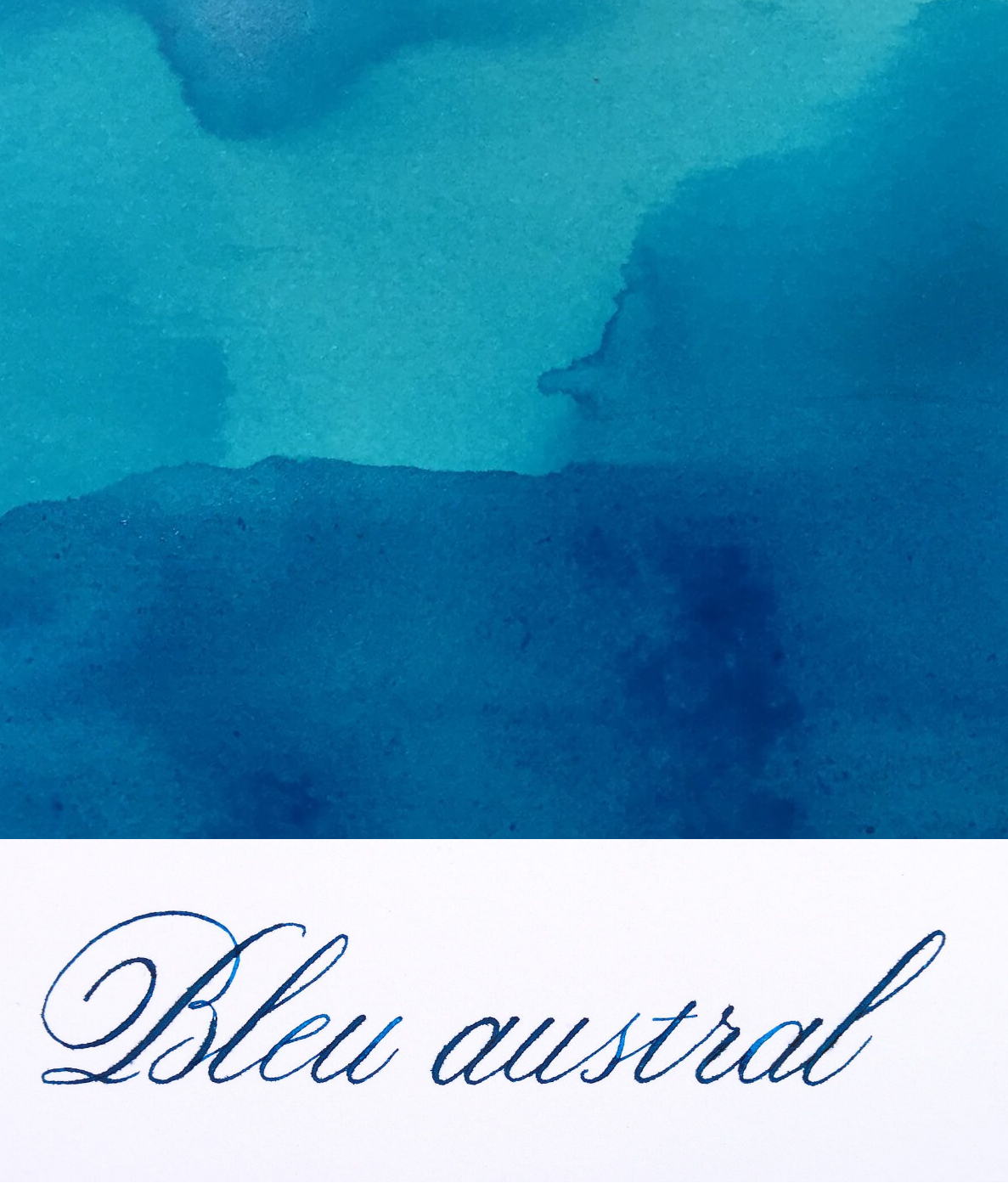 Jacques Herbin  - Bleu Austral Ink Sample 2ml  Jacques Herbin  - Bleu Austral Ink Sample 2ml