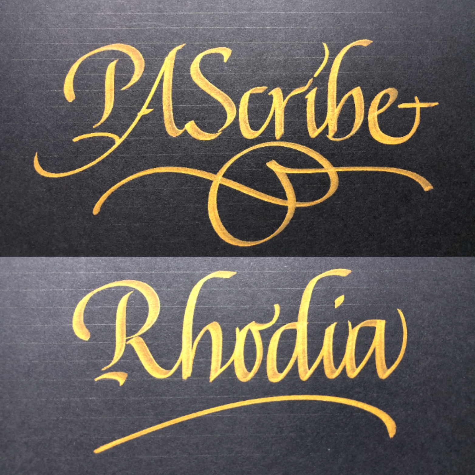 Rhodia Calligraphy Carb'On Pad liniert, A4+ 'PAScribe' 
