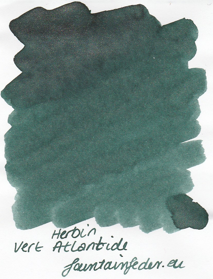Herbin 350 Vert Atlantide Ink Sample 2ml  Herbin 350 Vert Atlantide Ink Sample 2ml