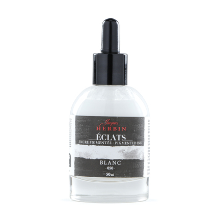 Jacques Herbin Aquarelltine Éclats - Weiß 50ml  Jacques Herbin Aquarelltine Éclats - Weiß 50ml