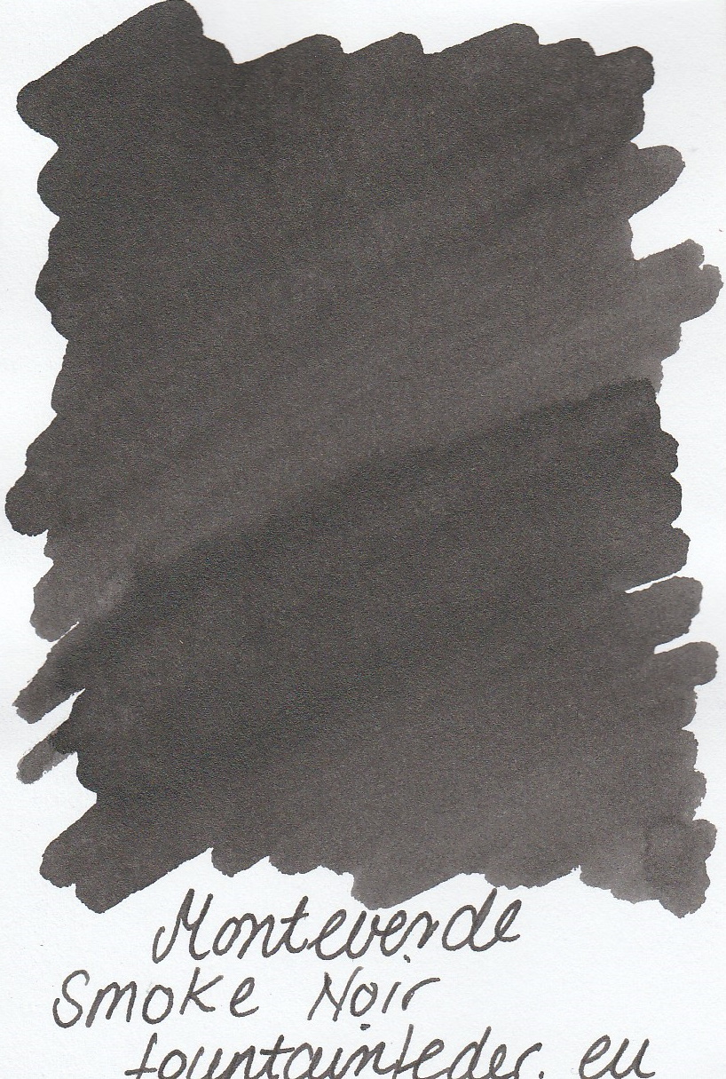 Monteverde Smoke Noir Ink Sample 2ml   Monteverde Smoke Noir Ink Sample 2ml