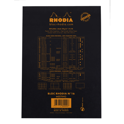 Rhodia No.16 Meetingpad A5