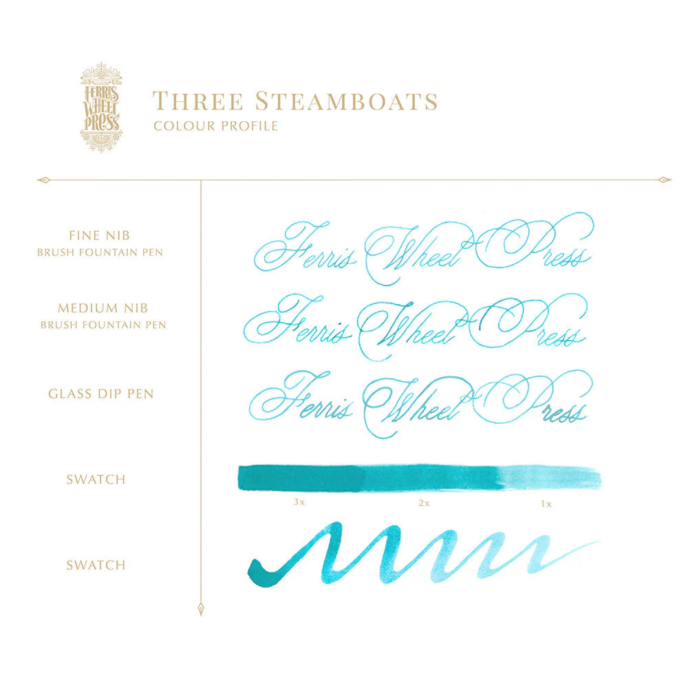 Ferris Wheel Press - Three Steamboats 38ml