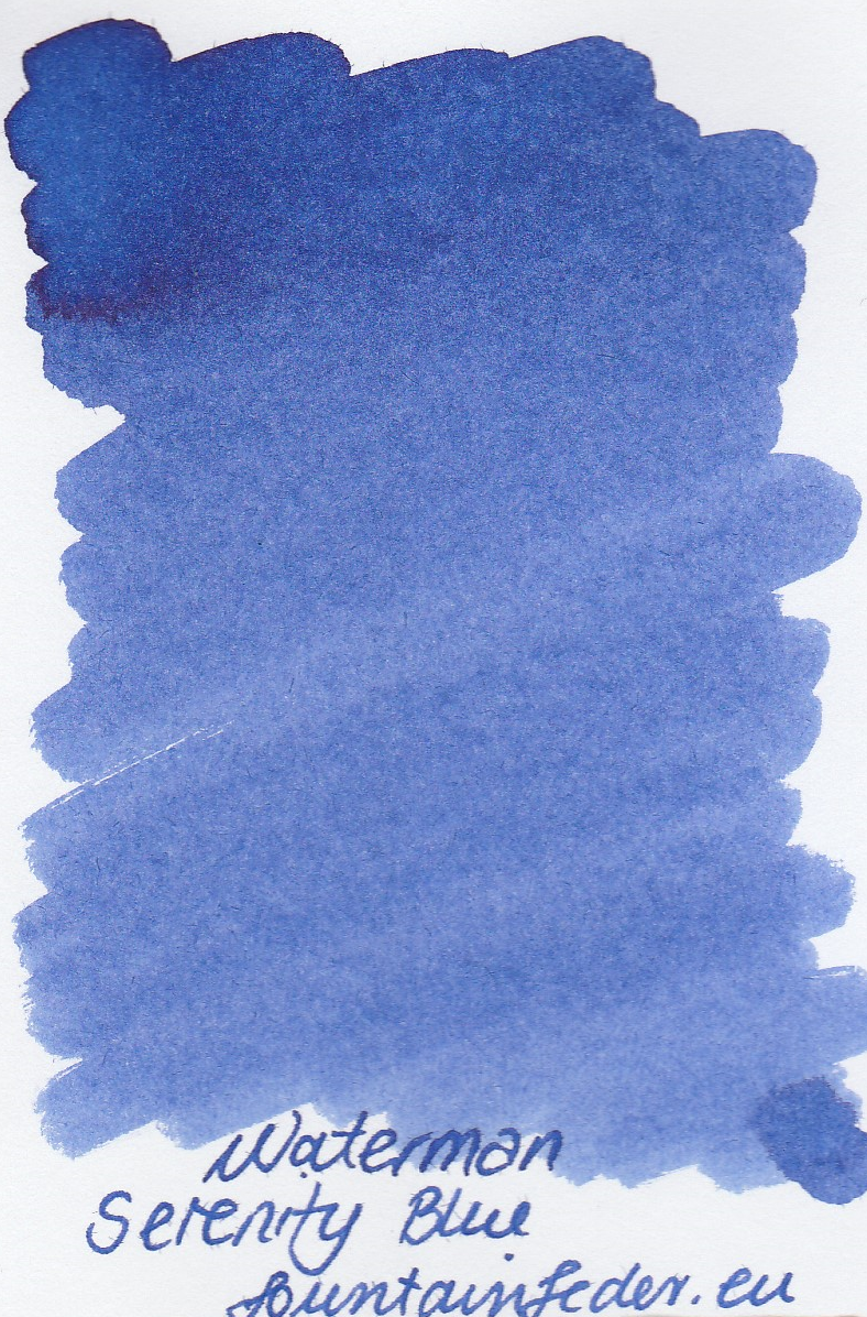 Waterman Serenity Blue Ink Sample 2ml Waterman Serenity Blue Ink Sample 2ml