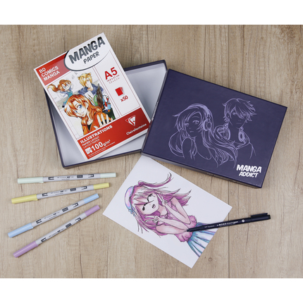 Manga Addict Set - Clairefontaine & Tombow