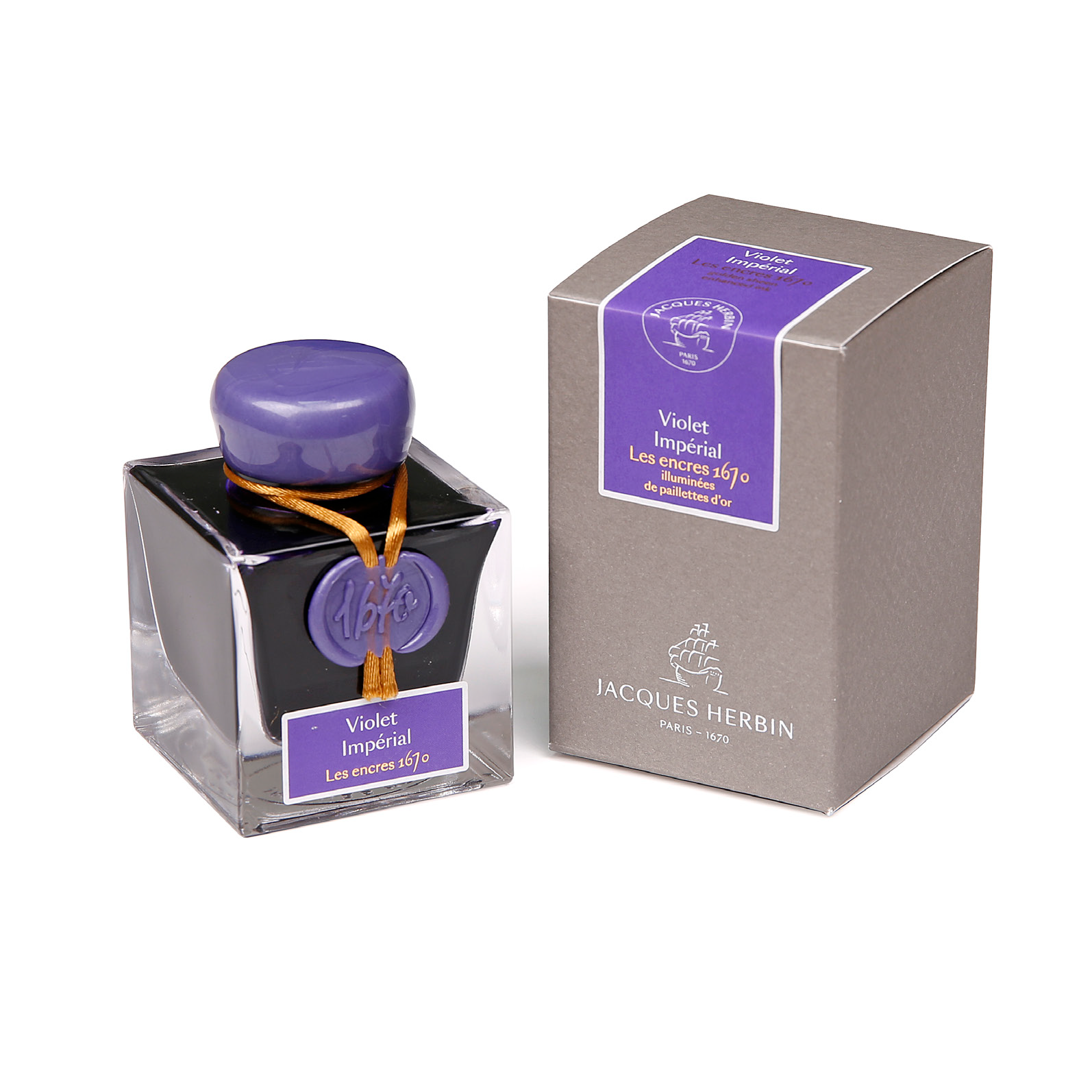 Herbin 1670 Violet Impérial 50ml  Herbin 1670 Violet Impérial 50ml