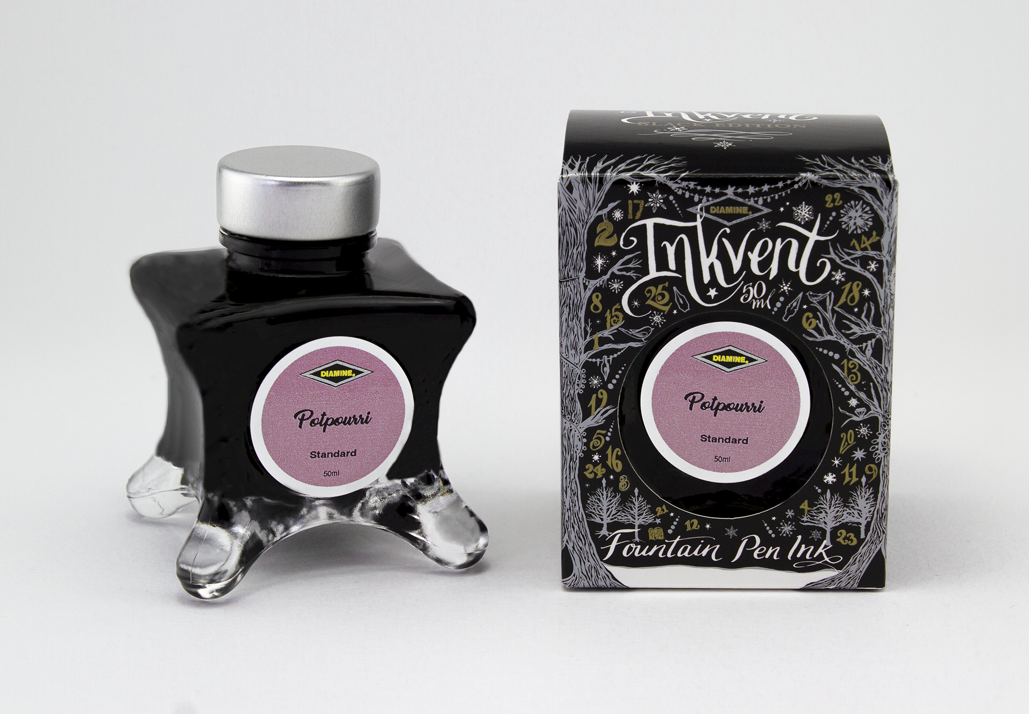Diamine Inkvent Black Edition - Potpourri 50ml Diamine Inkvent Black Edition - Potpourri 50ml