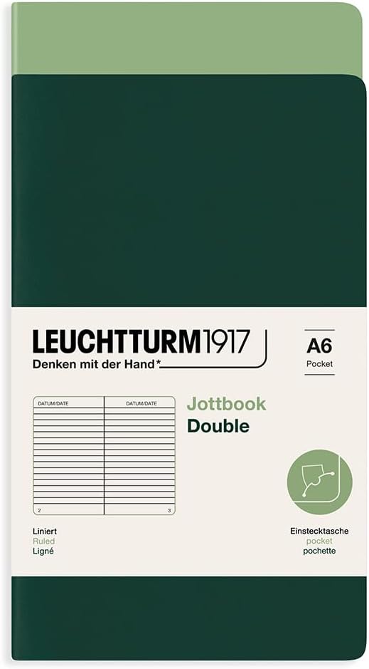 Leuchtturm1917 Jottbook Double A6