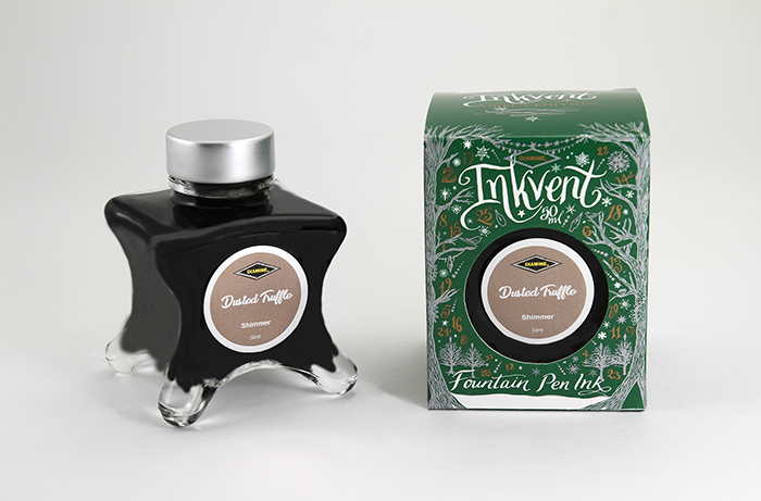 Diamine Inkvent Green Edition - Dusted Truffle 50ml  Diamine Inkvent Green Edition - Dusted Truffle 50ml