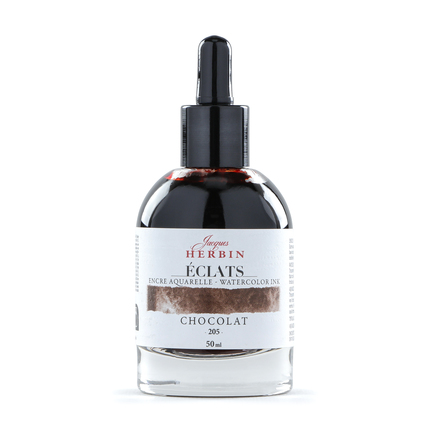 Jacques Herbin Aquarelltine Éclats - Chocolat 50ml Jacques Herbin Aquarelltine Éclats - Chocolat 50ml