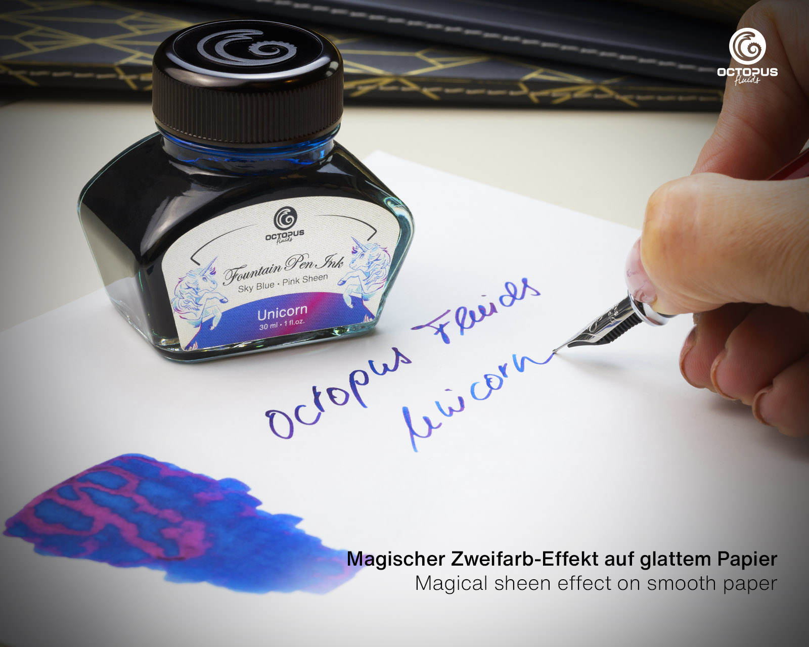 Octopus Sheen Ink - Unicorn 30ml