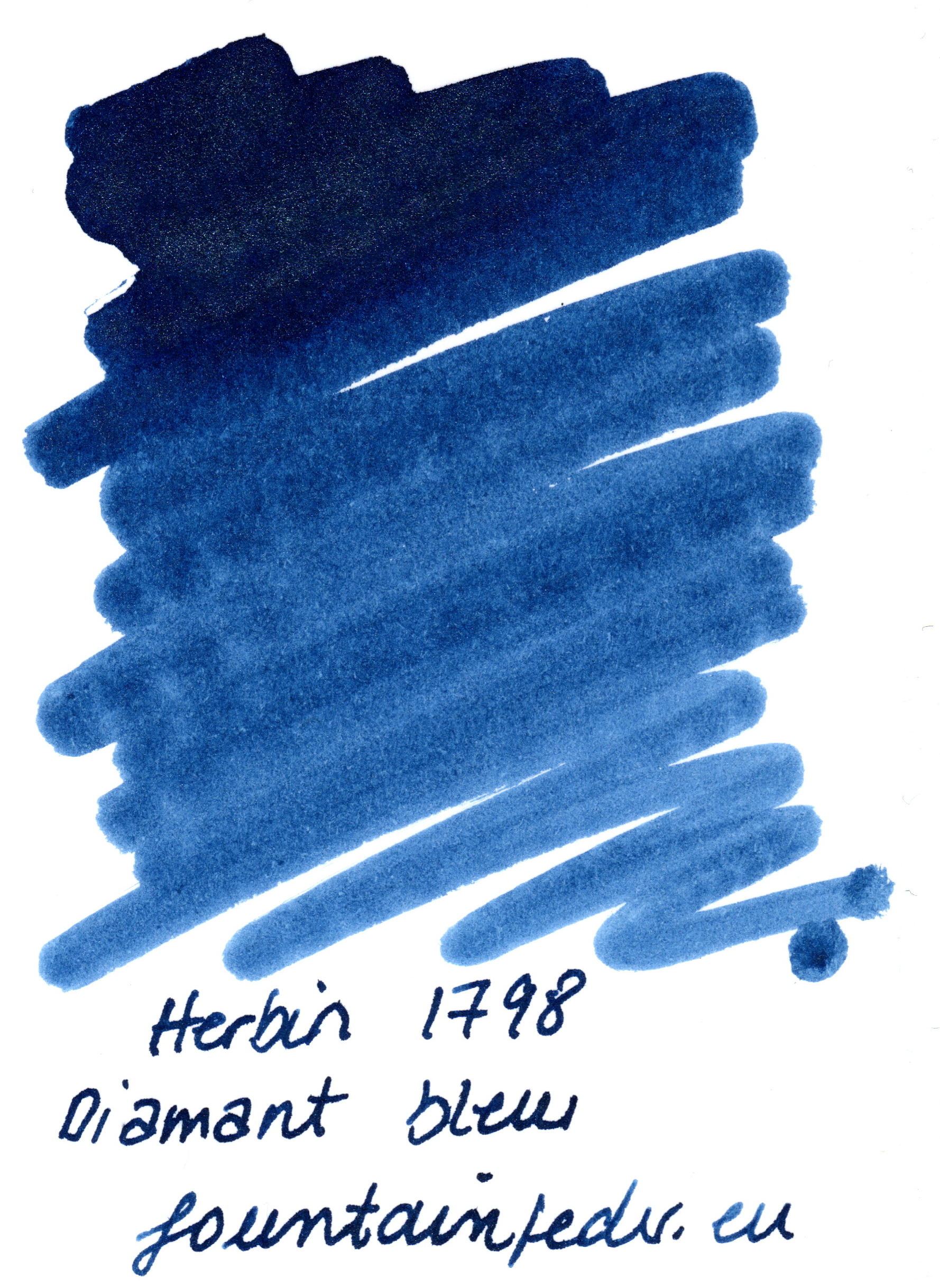 Herbin 1798 Diamant Bleu Ink Sample 2ml Herbin 1798 Diamant Bleu Ink Sample 2ml
